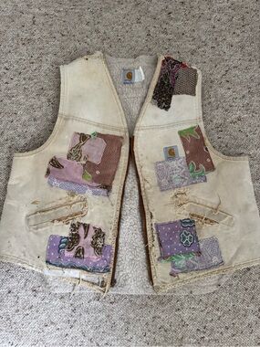Reworked Carhartt Boho Vest